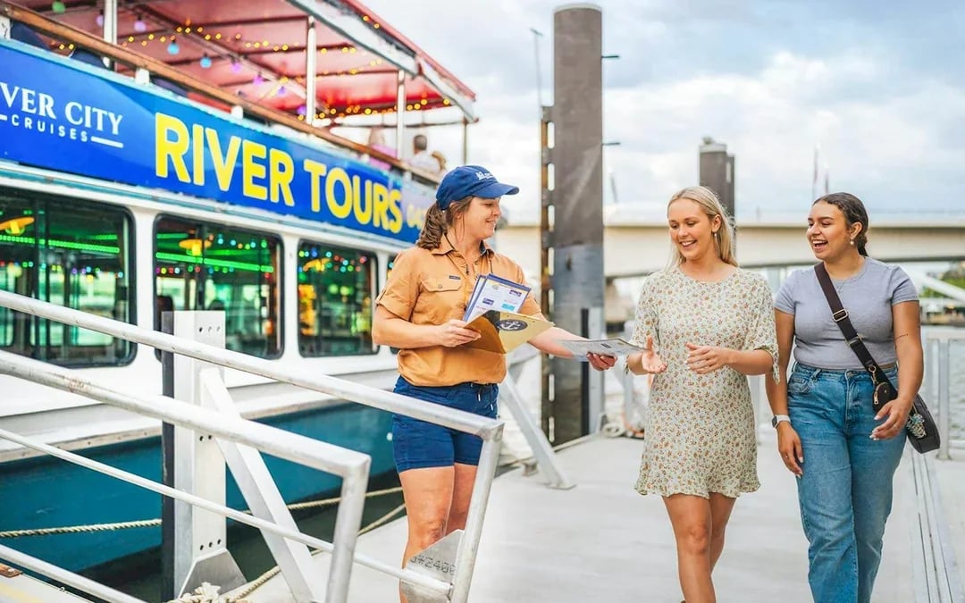 Brisbane River Sightseeing Cruise with Morning Tea Image 1