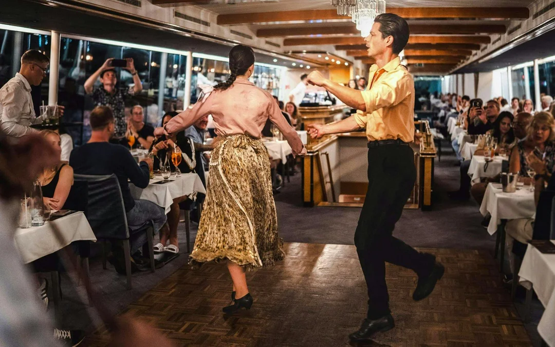 Budapest Danube River Dinner Cruise with Folklore Show Image 2