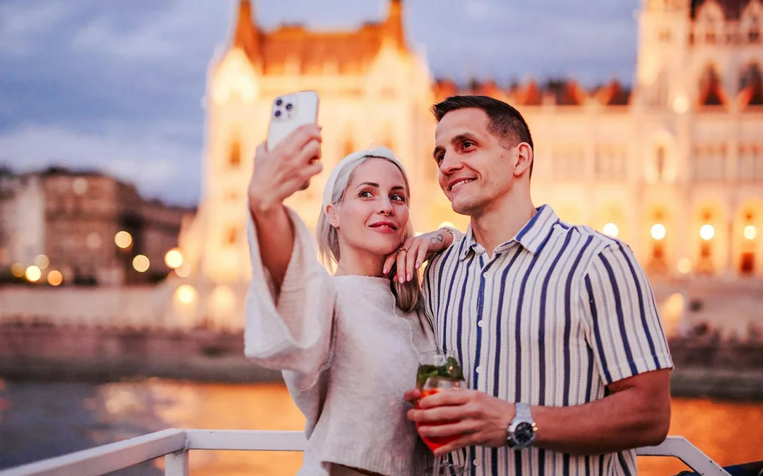Budapest Danube River Night Lotus Cruise with Unlimited Aperol & Prosecco Image 2