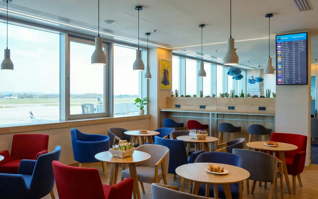 Budapest Ferenc Liszt International Airport: Plaza Premium Lounge at Terminal 2B Image 2