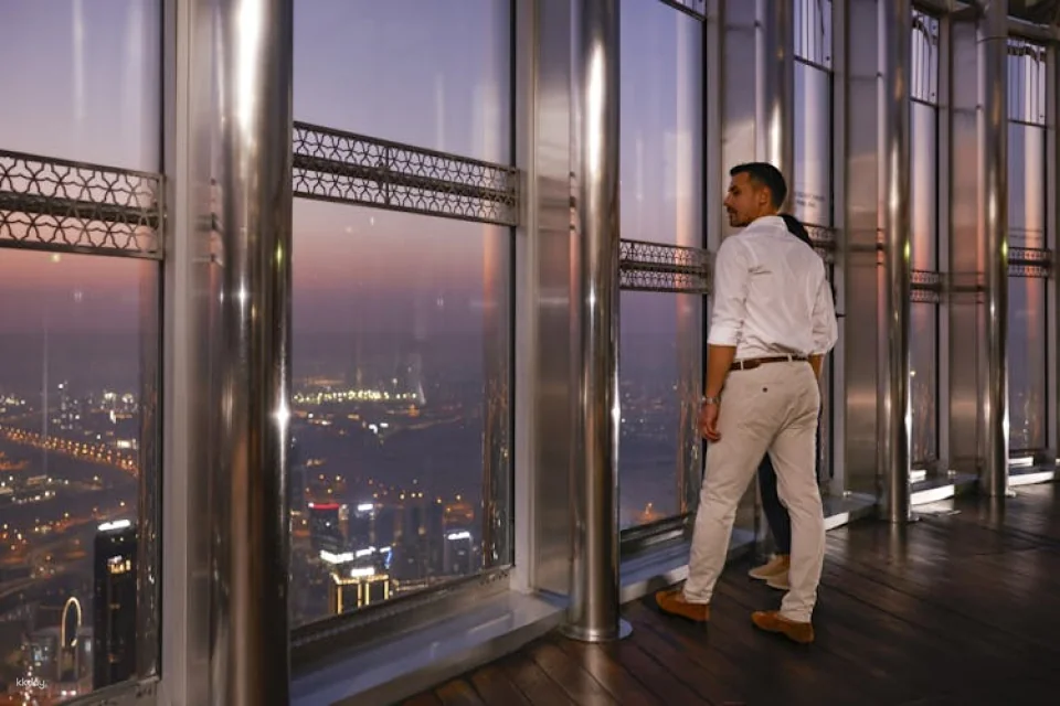 Burj Khalifa level 124 sunrise tickets with a morning treat