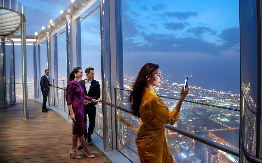 Burj Khalifa Tickets with Light Meal or Café Treat Image 2