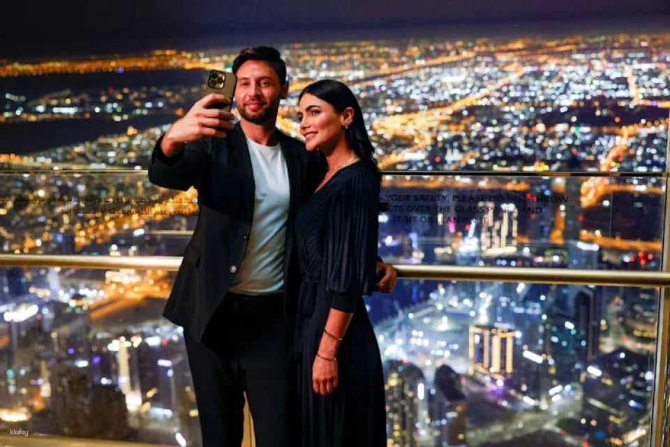 Burj Khalifa with access to the VIP Lounge World’s Highest Experience