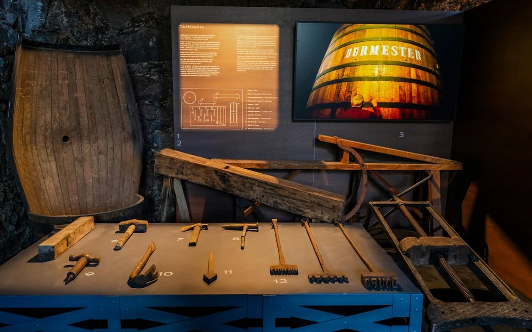 Burmester Wine Cellar Guided Tour with 3 Port Wine Tastings Image 2