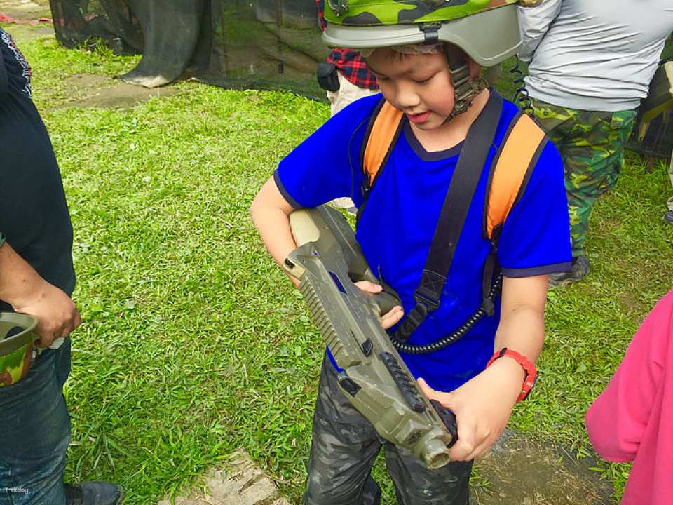 Laser Tag Game in Taipei