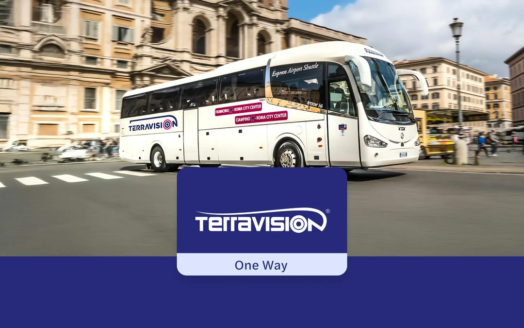 Bus Transfers: Fiumicino Airport to/from Rome Termini Station by Terravision Image 1