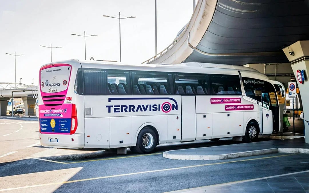 Bus Transfers: Fiumicino Airport to/from Rome Termini Station by Terravision Image 7