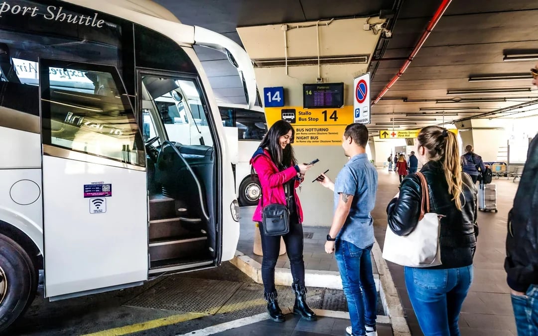 Bus Transfers: Terravision One-way Transfers Between Vatican City & Fiumicino Airport Image 2