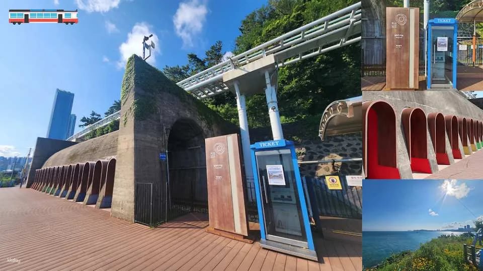 Busan Sky Capsule & Beach Train Tickets | Haeundae Blueline Park