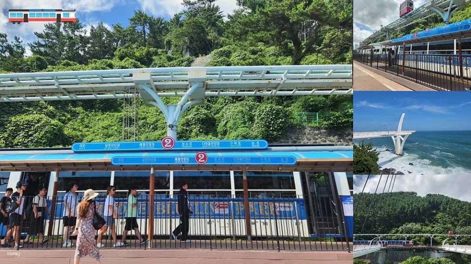 Busan Sky Capsule & Beach Train Tickets | Haeundae Blueline Park
