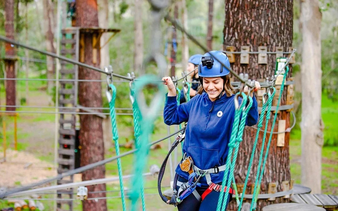 Busselton: Forest Adventures High Ropes Course Image 11