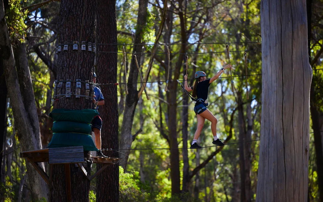 Busselton: Forest Adventures High Ropes Course Image 4