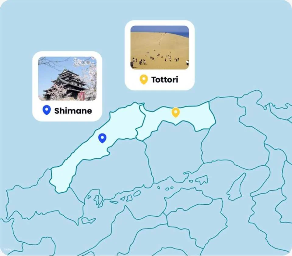 [Buy One Get One Free on Selected Options] 1-Day Japan San'in Region Free Pass | Explore 80+ Popular Attractions in Tottori and Shimane | Fast Entry with Electronic QR Codes | Discover "Another Side of Japan"