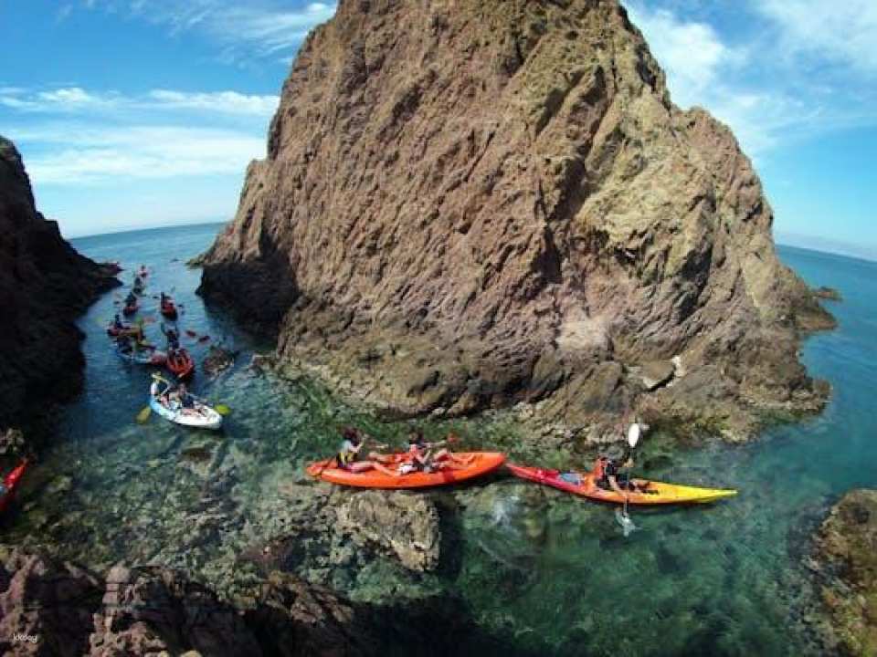Cabo de Gata Natural Park kayak and snorkeling tour