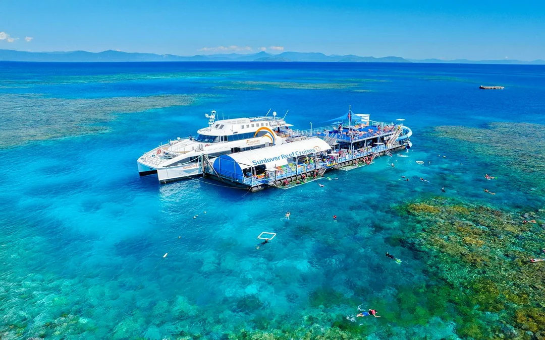 Cairns to Fitzroy Island and Moore Reef Full-Day Cruise with Buffet Lunch by Sunlover Image 1