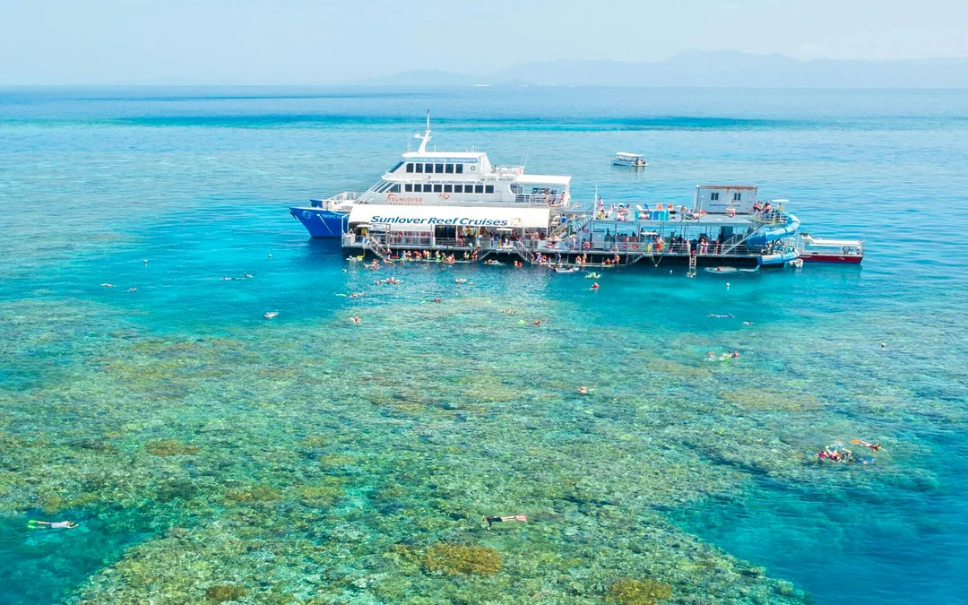Cairns to Great Barrier Reef Snorkel Cruise with Pontoon Activities and Lunch by Sunlover Image 10