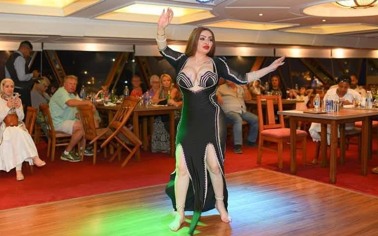 Cairo Nile Dinner Cruise with Buffet, Live Belly Dance, Tanoura Show, and Hotel Transfers Image 2