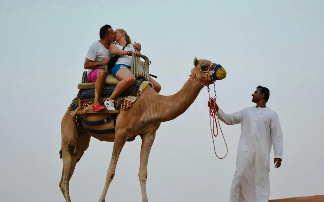 Camel Trekking at Ras Al Khaimah Bedouin Oasis Camp with transfers in RAK Image 2