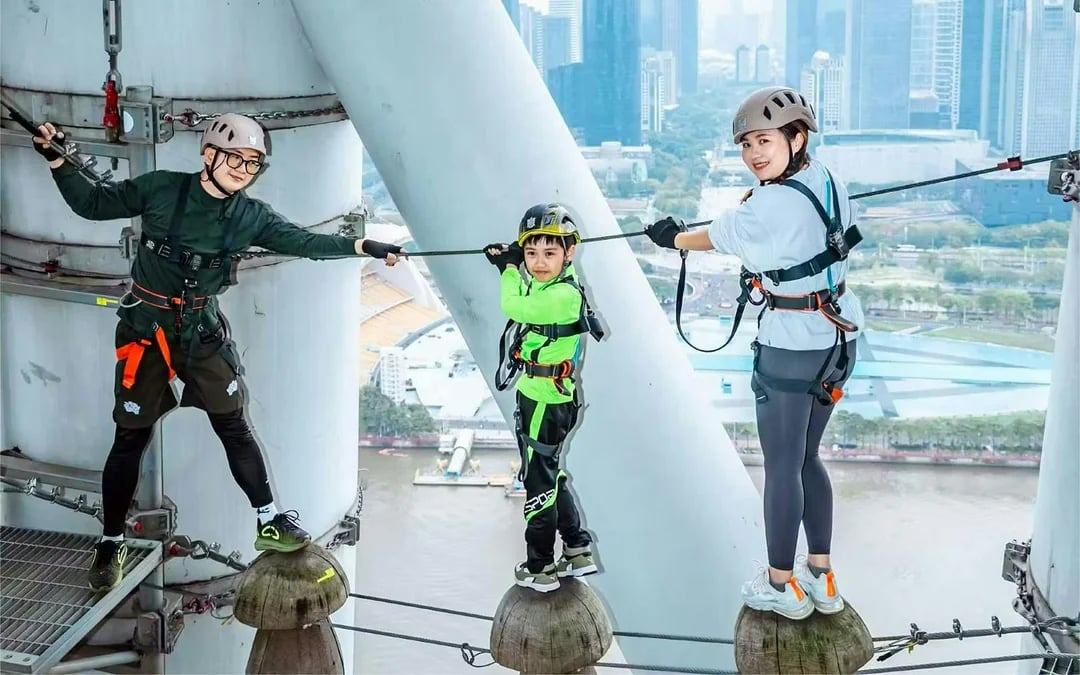 Canton Tower Rope Course & Open-Air Skywalk Tickets Image 1