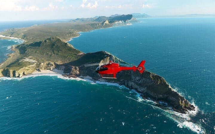Cape Town Private Helicopter Flight to Cape of Good Hope with Stellenbosch Wine Tastings and Fine Dining Tour Image 3