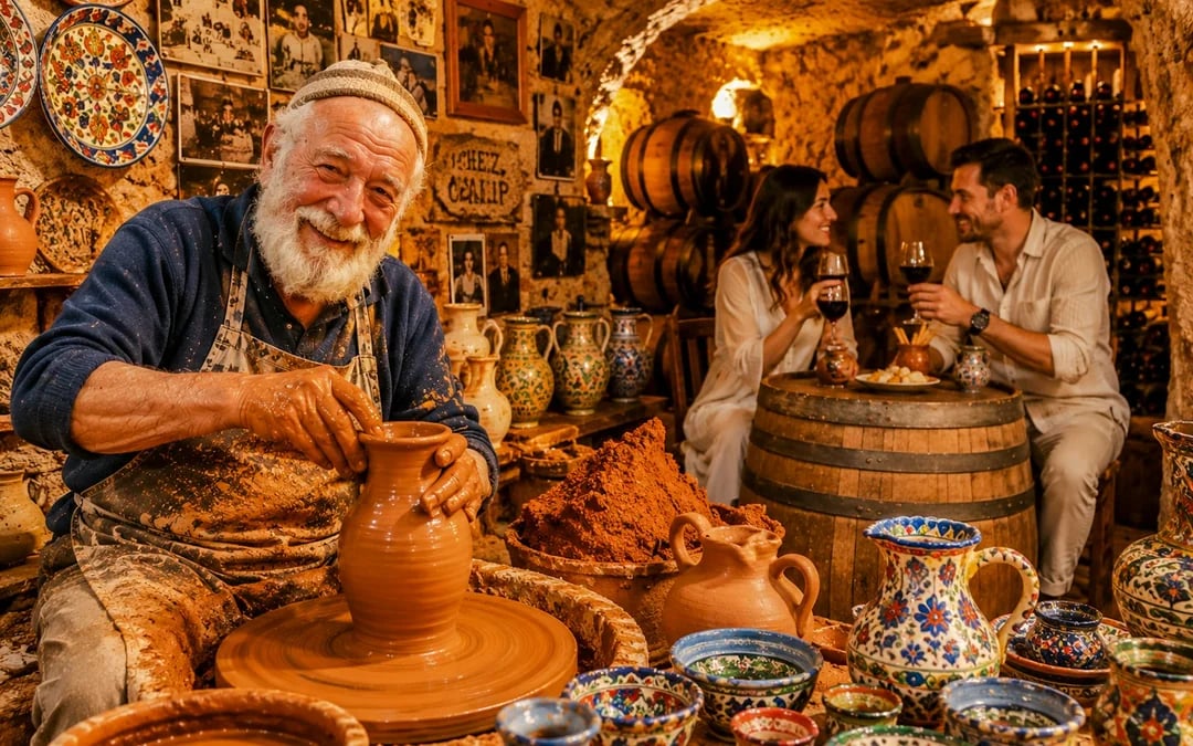 Cappadocia: Avanos City Tour with Pottery Workshop & Wine Cellar Tasting Image 2