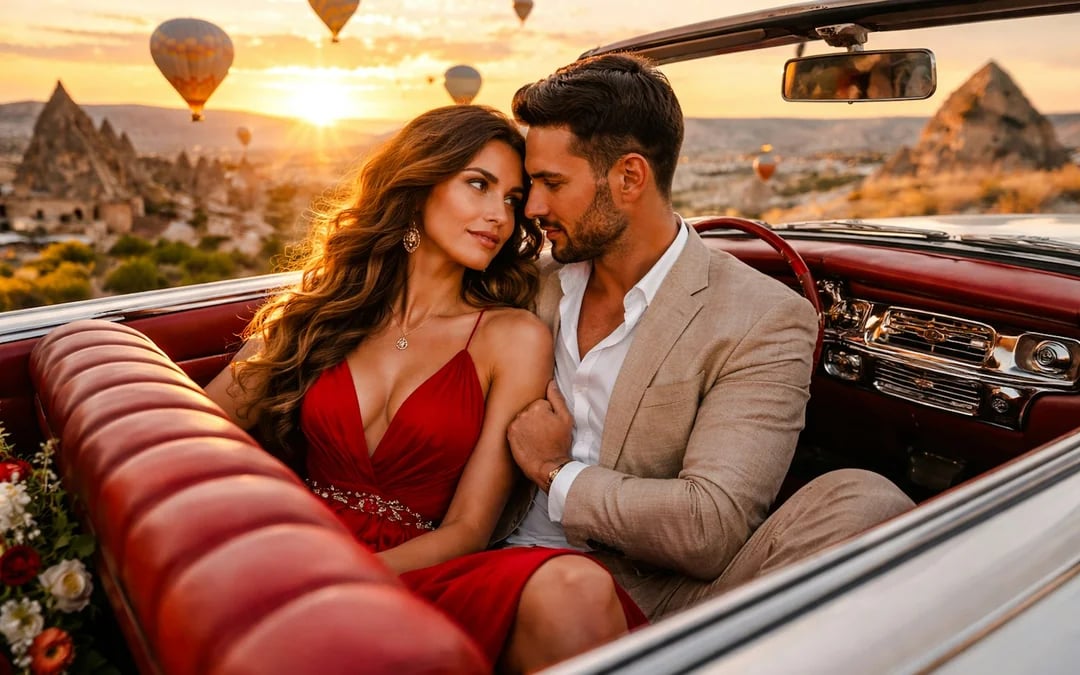 Cappadocia Flying Dress Photoshoot with Round-Trip Hotel Pickup at 3 Locations Image 5