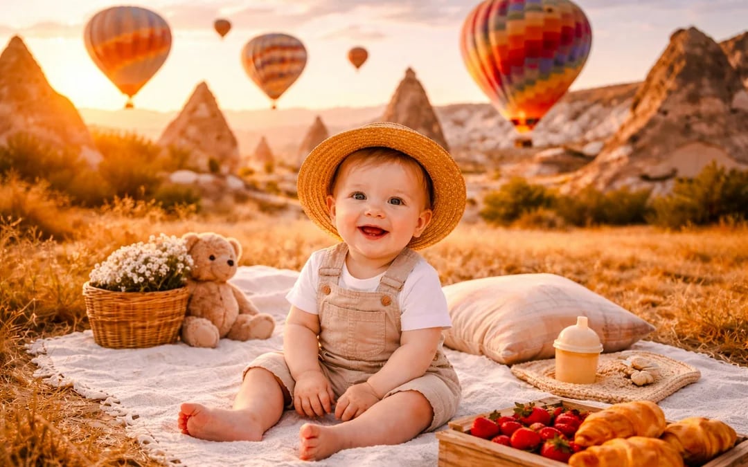 Cappadocia Flying Dress Photoshoot with Round-Trip Hotel Pickup at 3 Locations Image 8