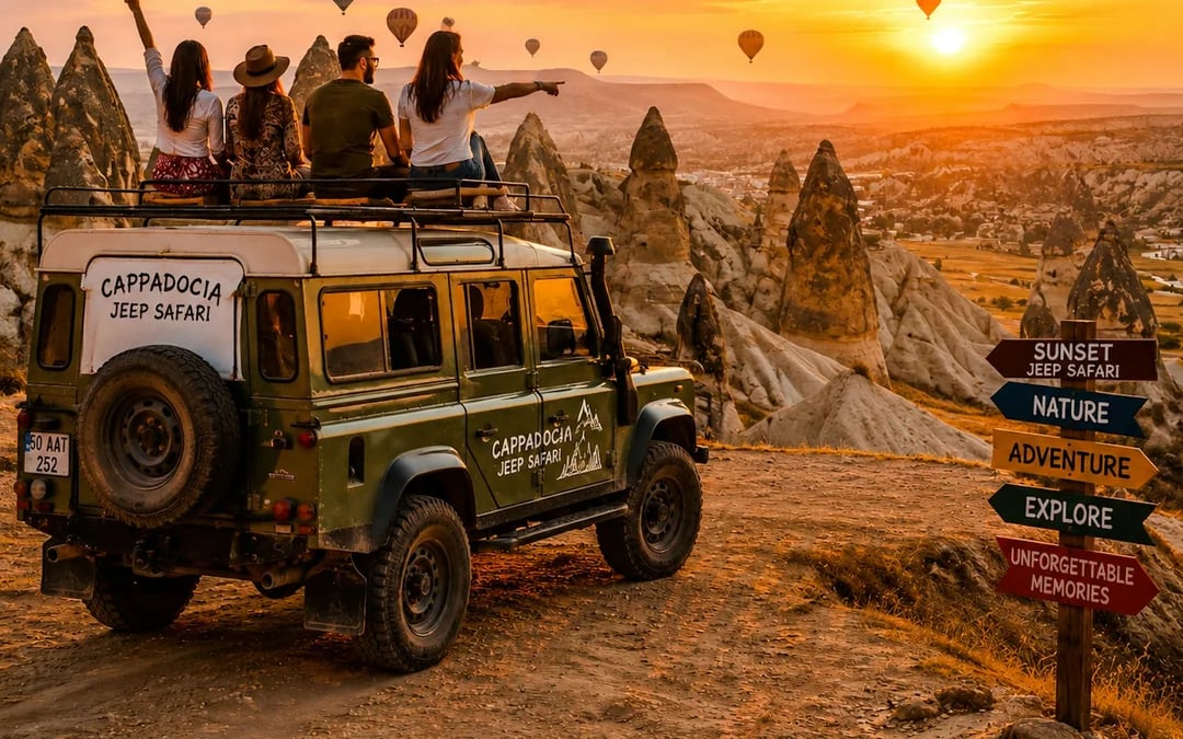 Cappadocia Jeep Safari To Love, Red & Killik Valleys With Photo Stops Image 1