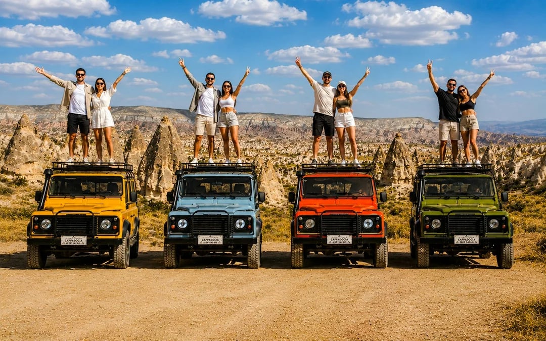 Cappadocia Jeep Safari To Love, Red & Killik Valleys With Photo Stops Image 5