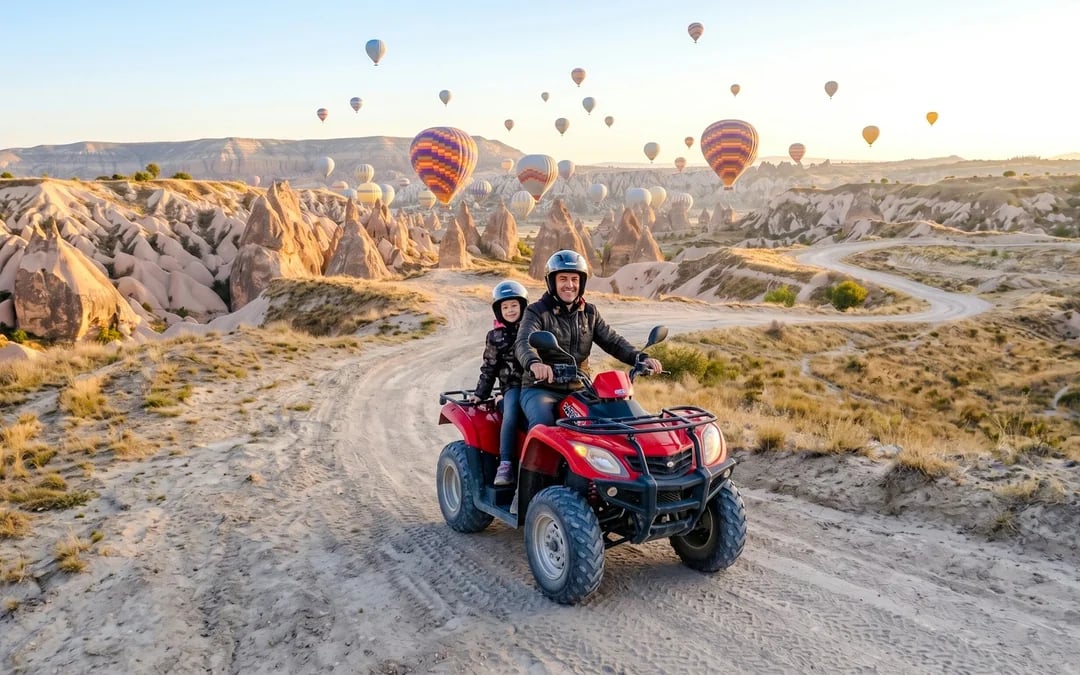 Cappadocia Sunrise Guided ATV Quad Bike Tour with Round-Trip Hotel Transfers Image 4