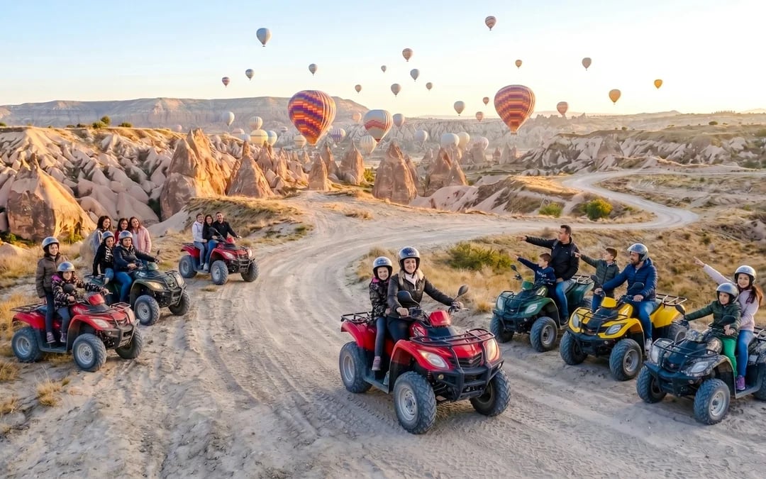 Cappadocia Sunrise Guided ATV Quad Bike Tour with Round-Trip Hotel Transfers Image 5