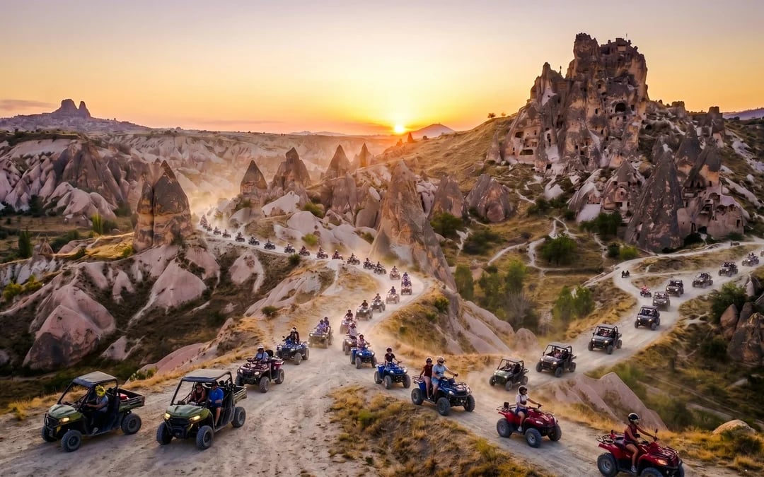 Cappadocia Sunset ATV Quad Bike Tour with Hotel Transfers Image 4