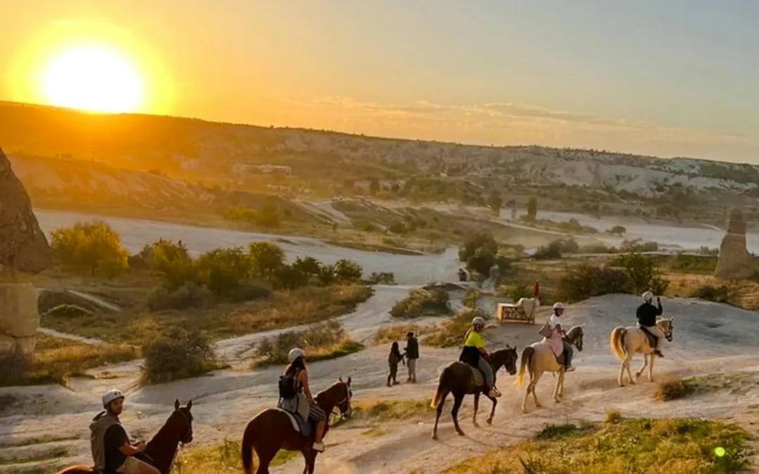 Cappadocia Sunset Horseback Riding Tour with Hotel Transfers Image 5