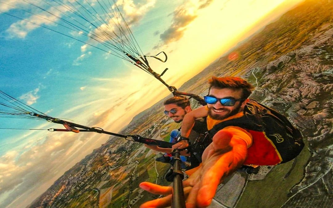 Cappadocia Tandem Paragliding with Hotel Transfers Image 1