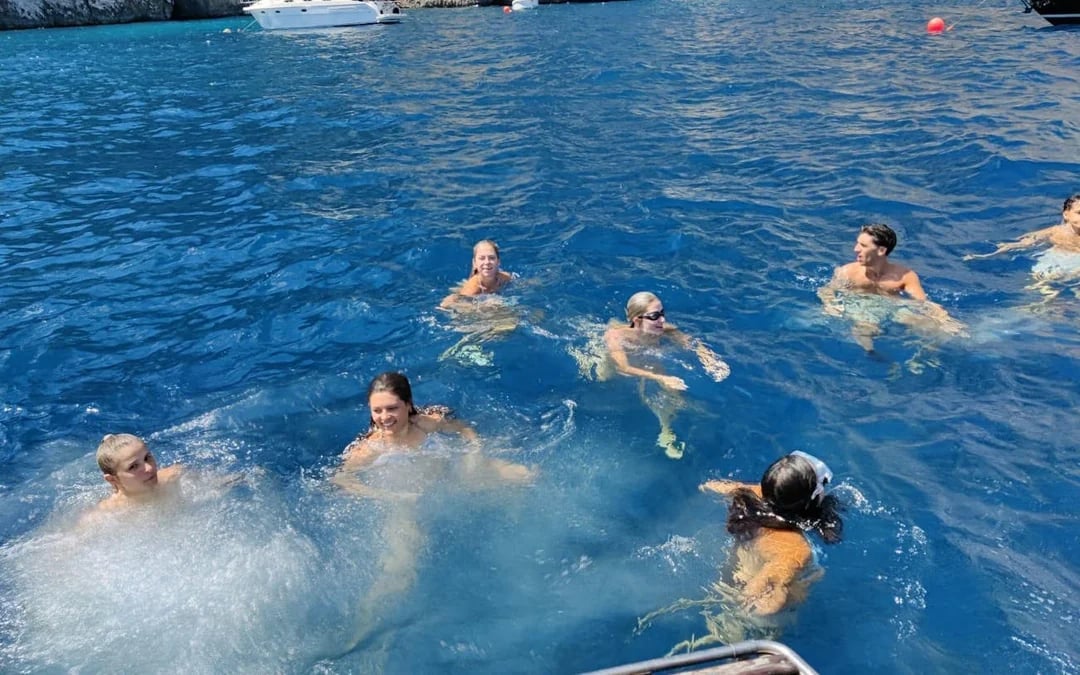 Capri Boat Tour with Swimming Stop, Local Snacks, and Homemade Limoncello Image 4