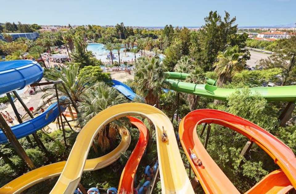 Caribe Aquatic Park by day and PortAventura Park by night 1-day combo