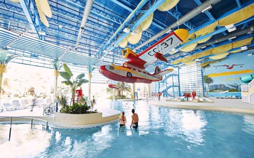 Caribe Aquatic Park by day and PortAventura Park by night 1-day combo
