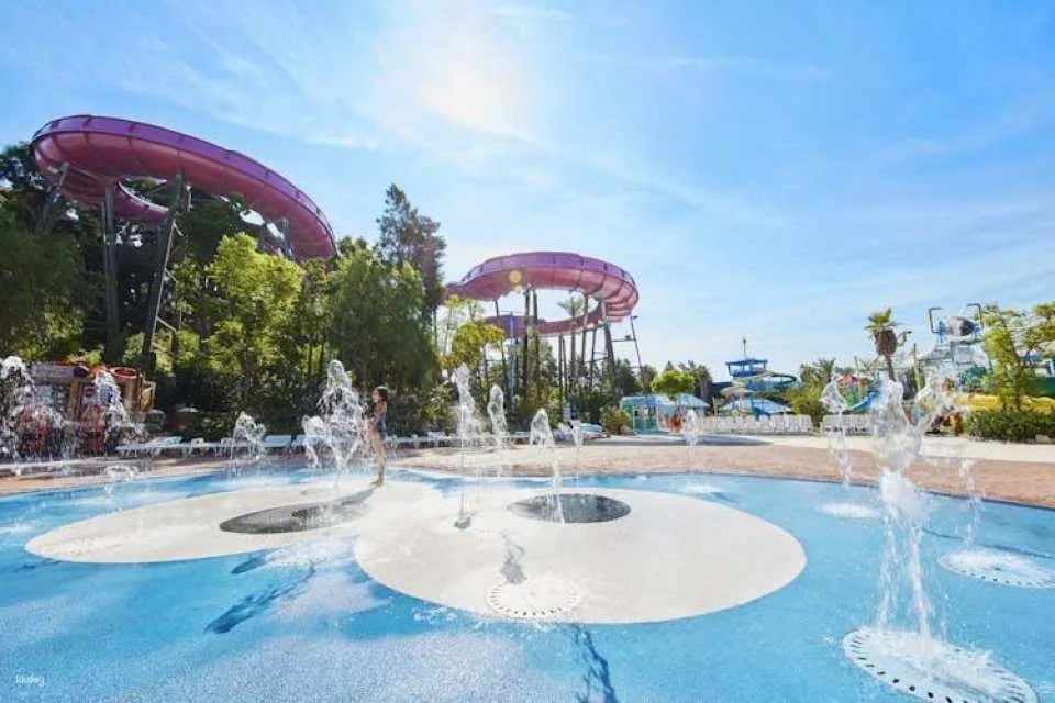 Caribe Aquatic Park by day and PortAventura Park by night 1-day combo
