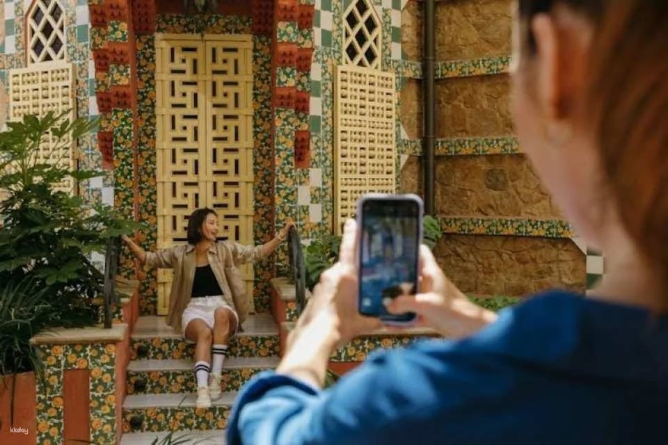Casa Vicens entrance ticket with audio guide and dessert tasting