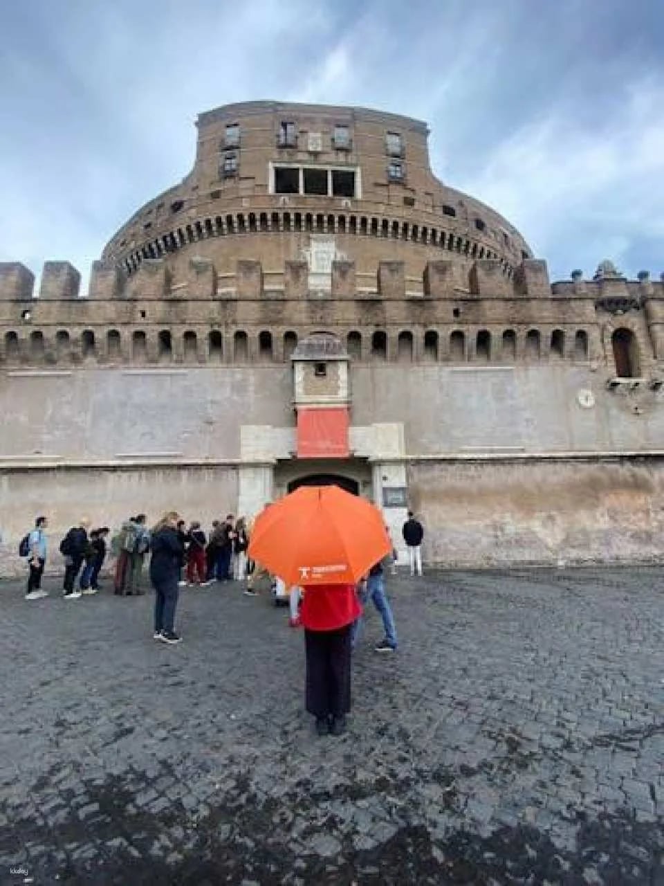 Castel Sant'Angelo access with panoramic views of Rome