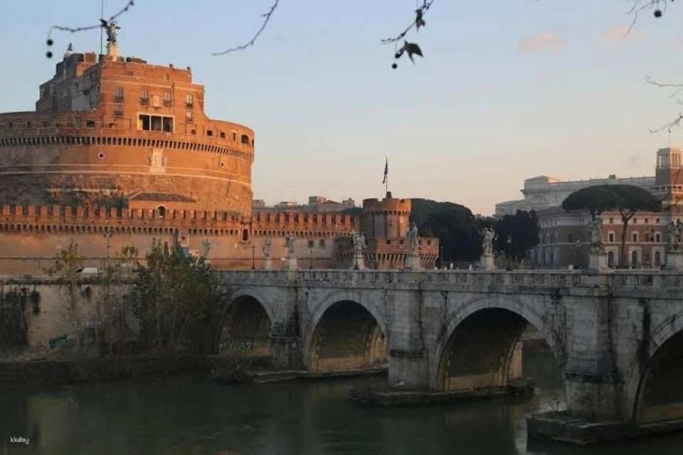 Castel Sant'Angelo access with panoramic views of Rome