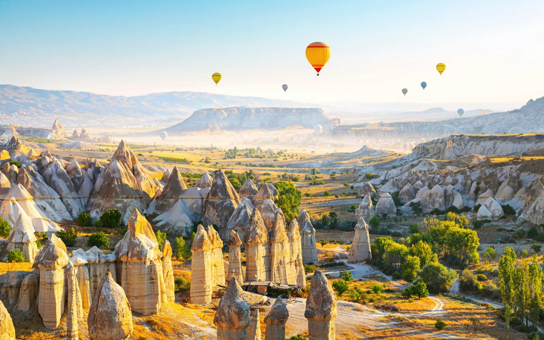 Cat Valley Sunrise Hot Air Balloon Tour with Breakfast & Transfers Image 2