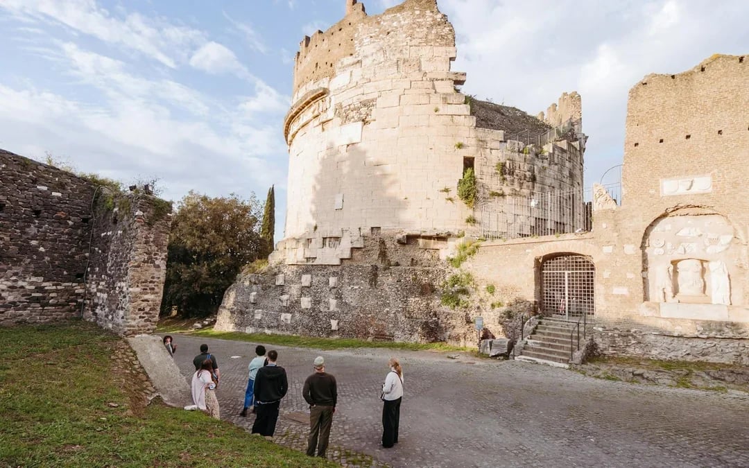 Catacombs of St. Sebastian Guided Tour with Aqueducts & Appian Way Image 2