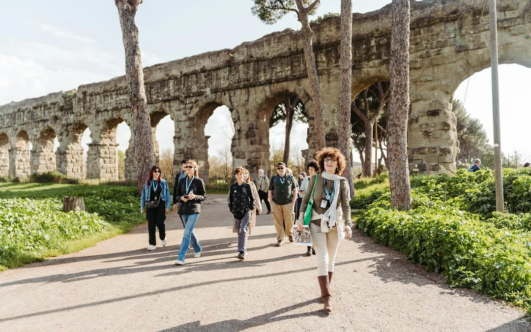 Catacombs of St. Sebastian Guided Tour with Aqueducts & Appian Way Image 5