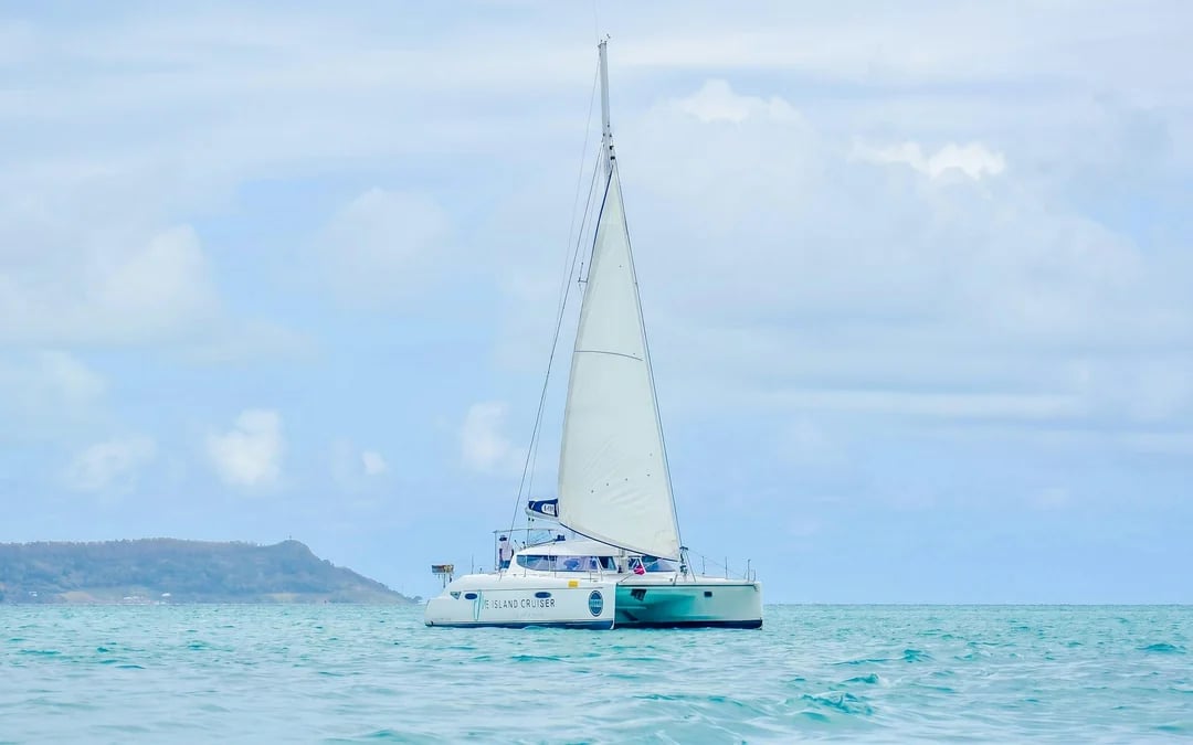 Catamaran Cruise to Ile Aux Cerfs with Parasailing & Lunch Image 11