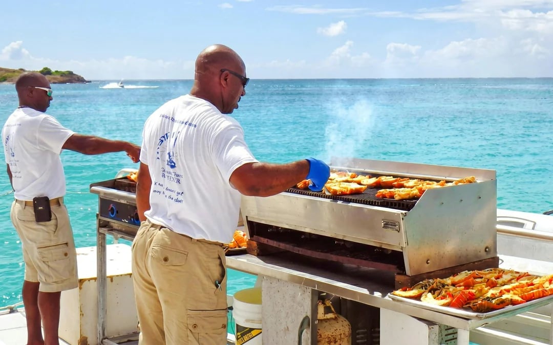 Catamaran Cruise to Ile Aux Cerfs with Parasailing & Lunch Image 4