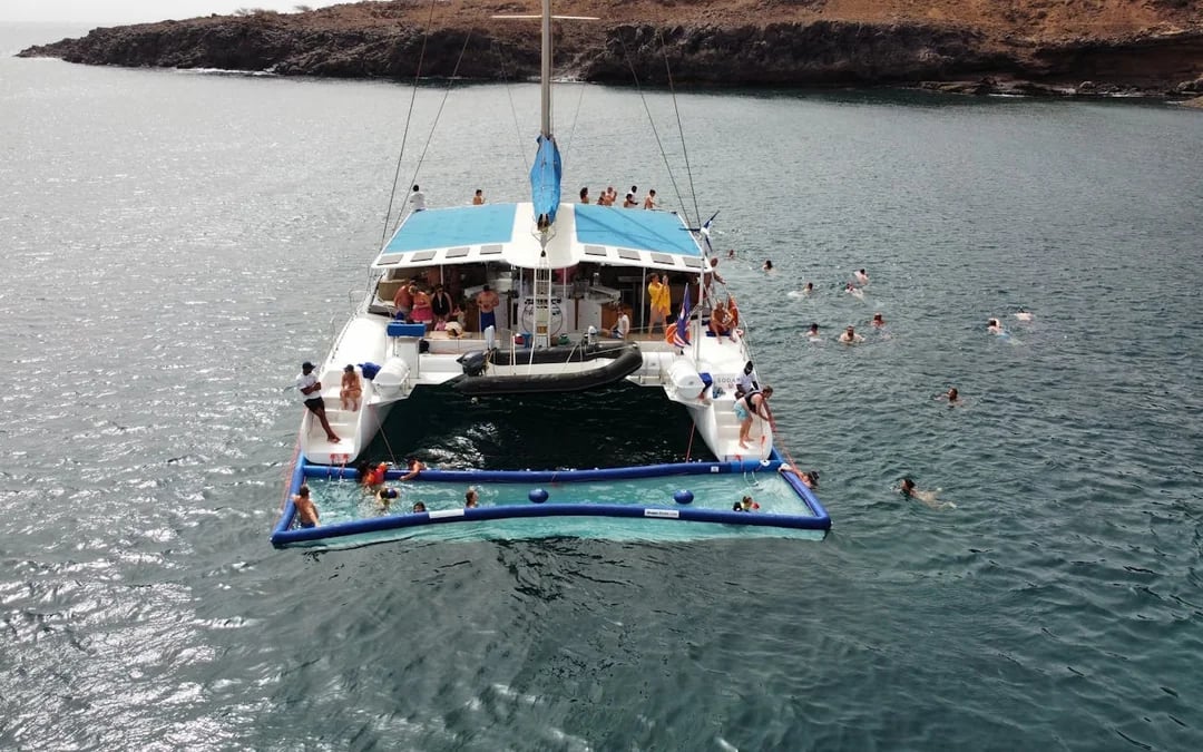 Catamaran Tour on Sal Island: Adults Only Cruise Image 1