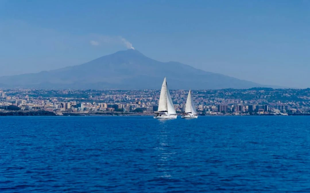 Catania Coast Sailing Cruise with Swim Stop and Sicilian Aperitif Image 2
