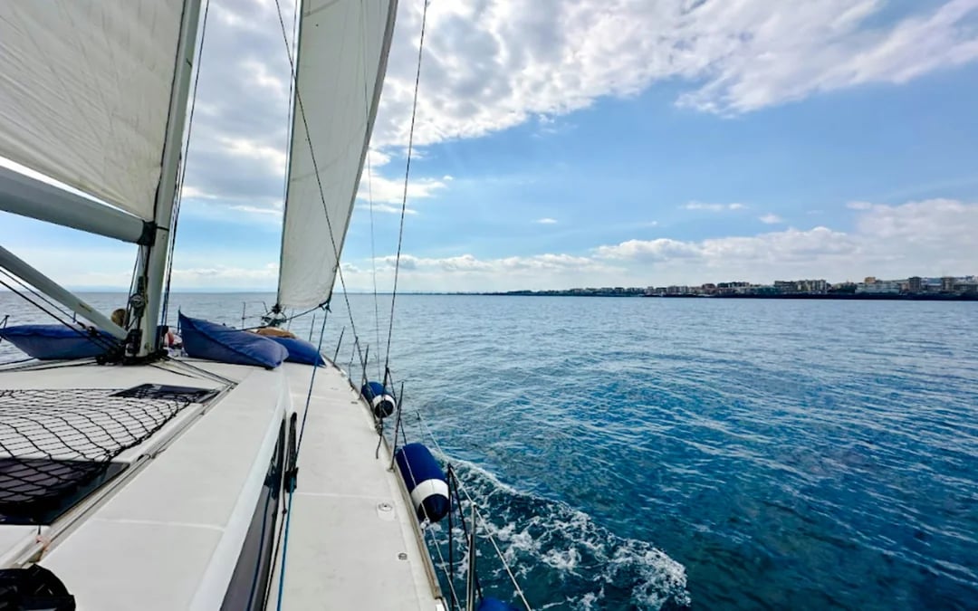 Catania Coast Sailing Cruise with Swim Stop and Sicilian Aperitif Image 4