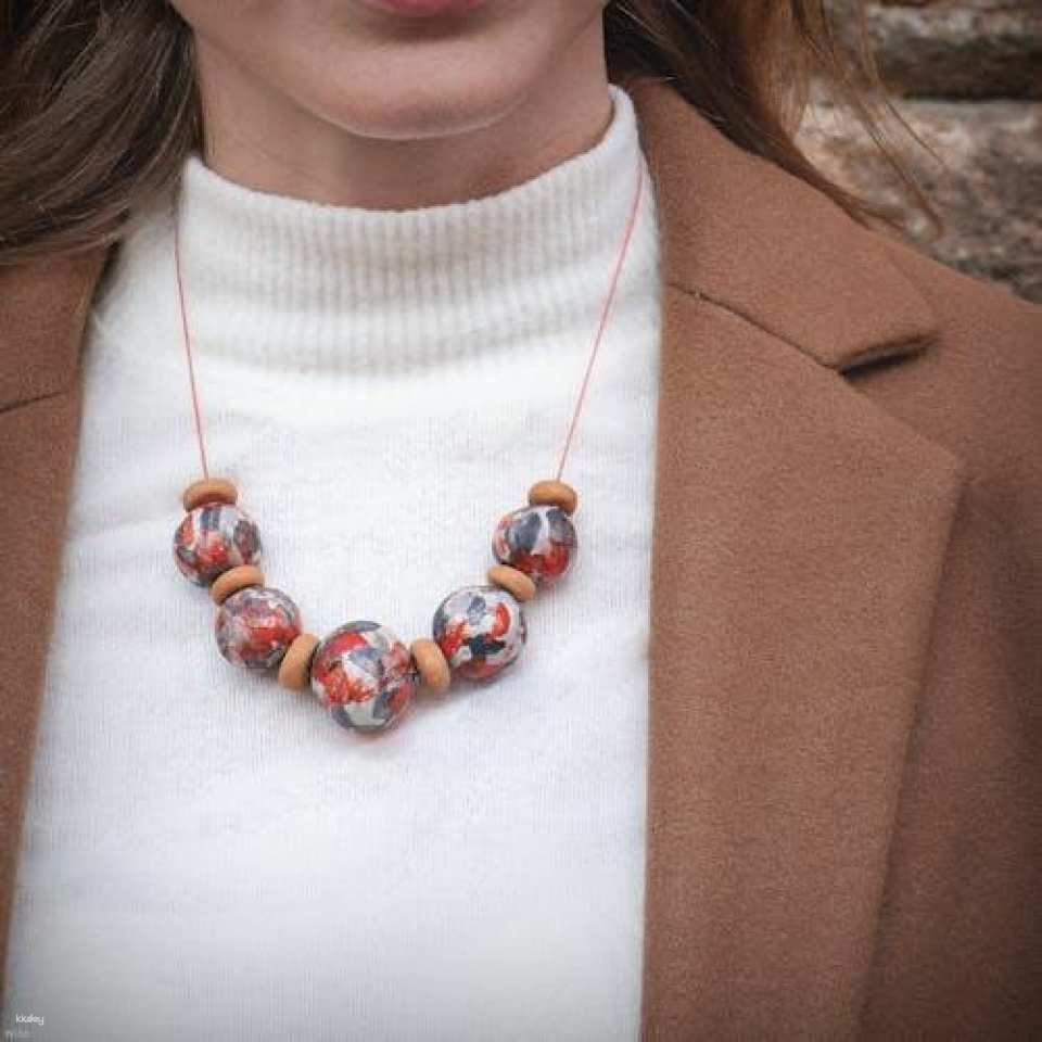 Ceramic jewellery crafting experience at Lombardo House